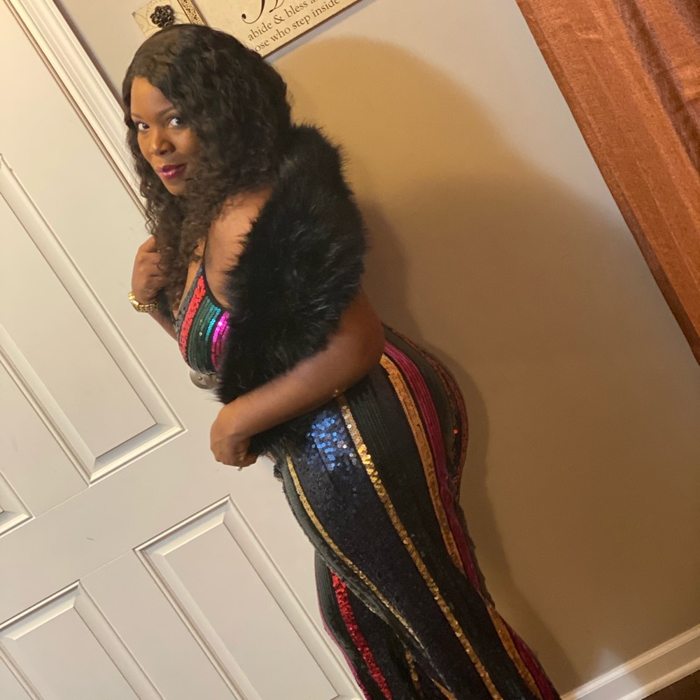Glitter Jumpsuit by express